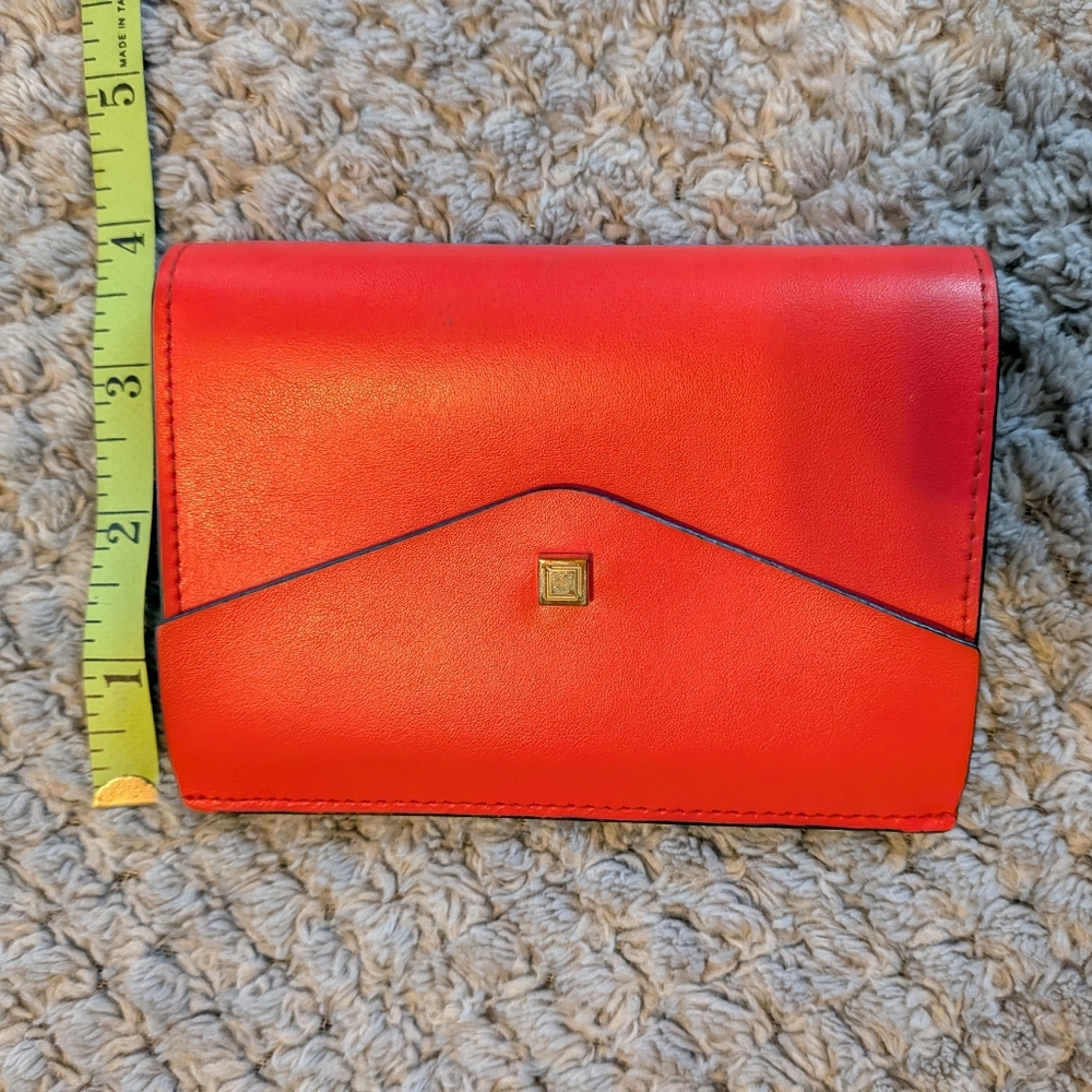 EUC - Lodis Continental Trifold Wallet - Fire Caramel - Picture 8 of 9
